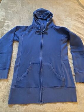 Orb Classic Zip-Up tHoodie Jacket in Royal Blue Size L